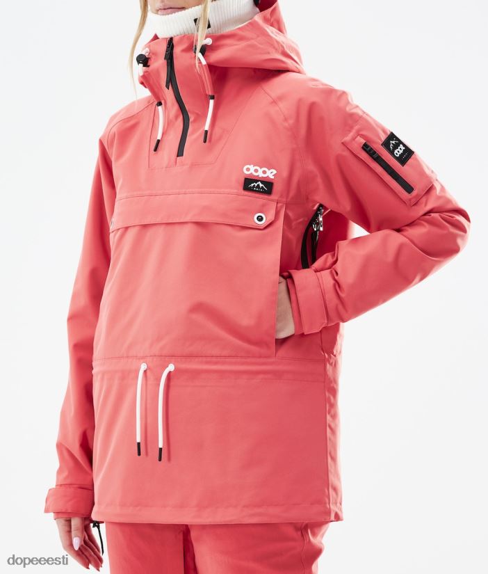 Dope Snow Eesti - naised annok w 2021 lumelaua jope Dope korallid B62VTF649 - Image 9