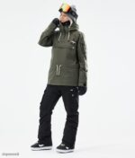 Dope Snow Eesti - naised annok w 2021 lumelaua jope Dope oliiviroheline B62VTF657 - Image 4
