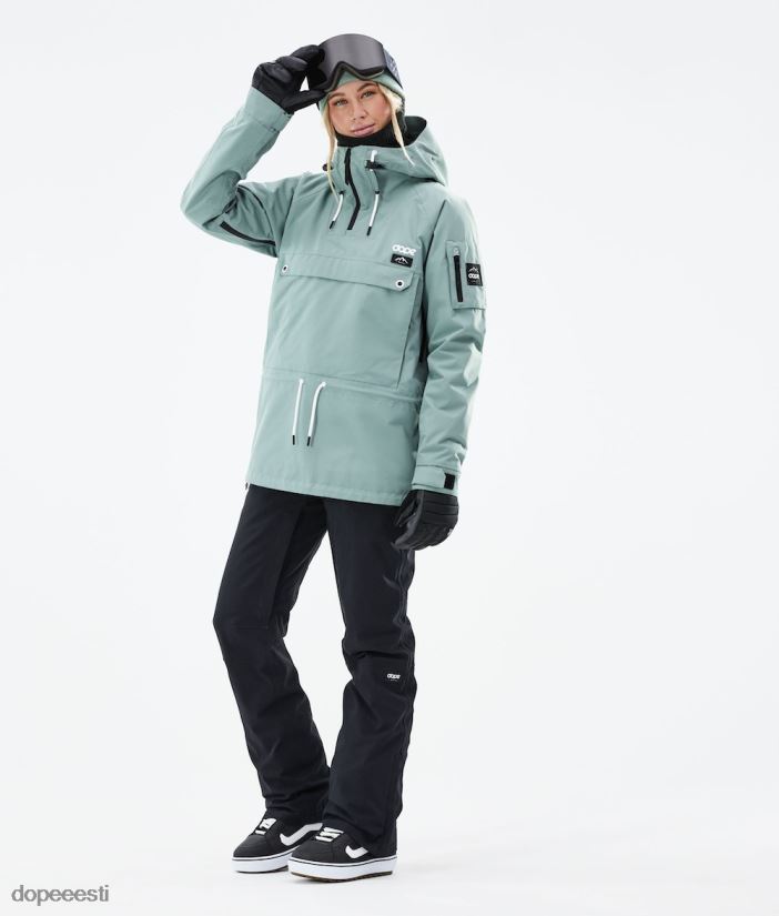 Dope Snow Eesti - naised annok w 2021 lumelaua jope Dope tuhmunud roheline B62VTF541 - Image 2