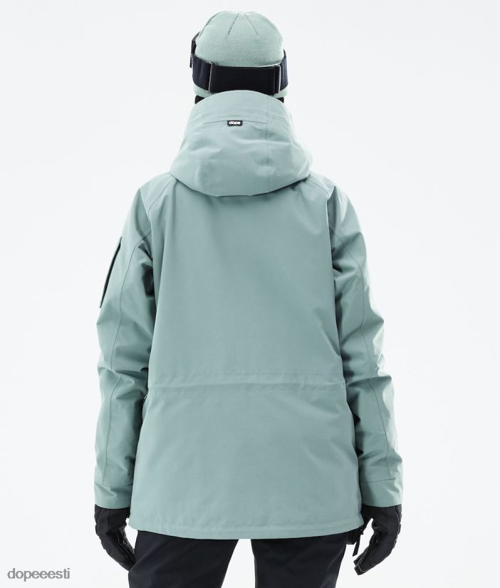 Dope Snow Eesti - naised annok w 2021 lumelaua jope Dope tuhmunud roheline B62VTF541 - Image 6