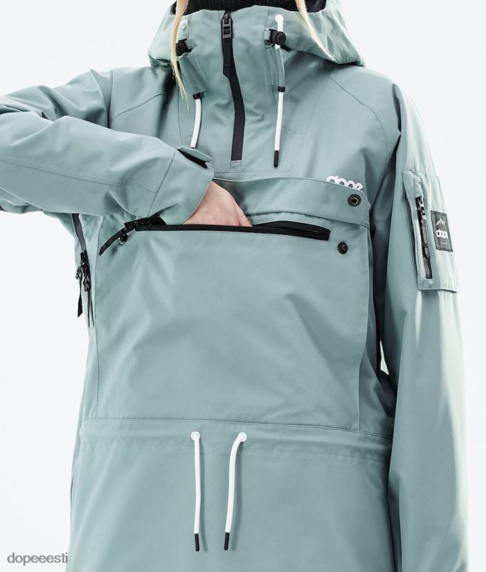 Dope Snow Eesti - naised annok w 2021 lumelaua jope Dope tuhmunud roheline B62VTF541 - Image 8