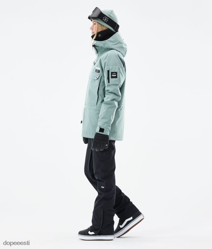 Dope Snow Eesti - naised annok w 2021 lumelaua jope Dope tuhmunud roheline B62VTF541 - Image 10
