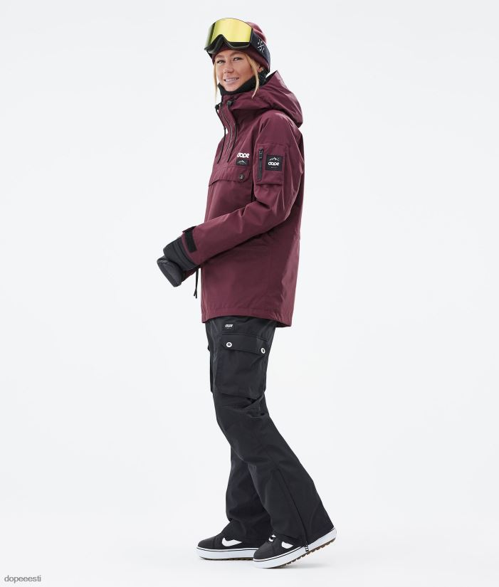 Dope Snow Eesti - naised annok w lumelaua jope Dope don Burgundia B62VTF603 - Image 3