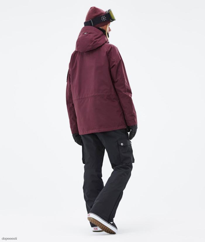 Dope Snow Eesti - naised annok w lumelaua jope Dope don Burgundia B62VTF603 - Image 6