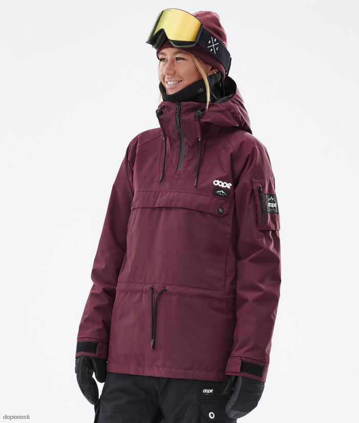 Dope Snow Eesti - naised annok w lumelaua jope Dope don Burgundia B62VTF603 - Image 1