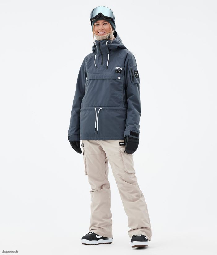 Dope Snow Eesti - naised annok w lumelaua jope Dope metallist sinine B62VTF563 - Image 4