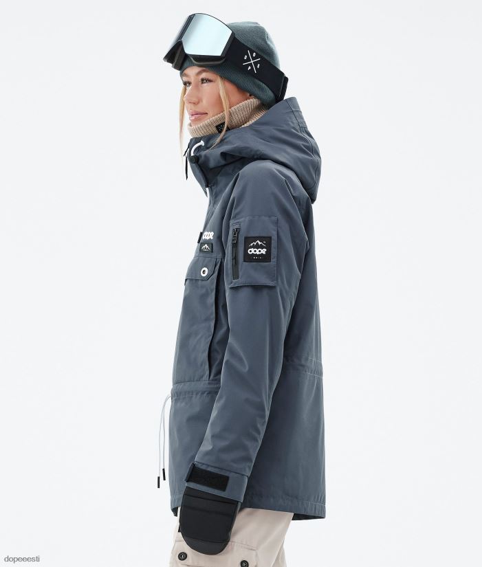 Dope Snow Eesti - naised annok w lumelaua jope Dope metallist sinine B62VTF563 - Image 7