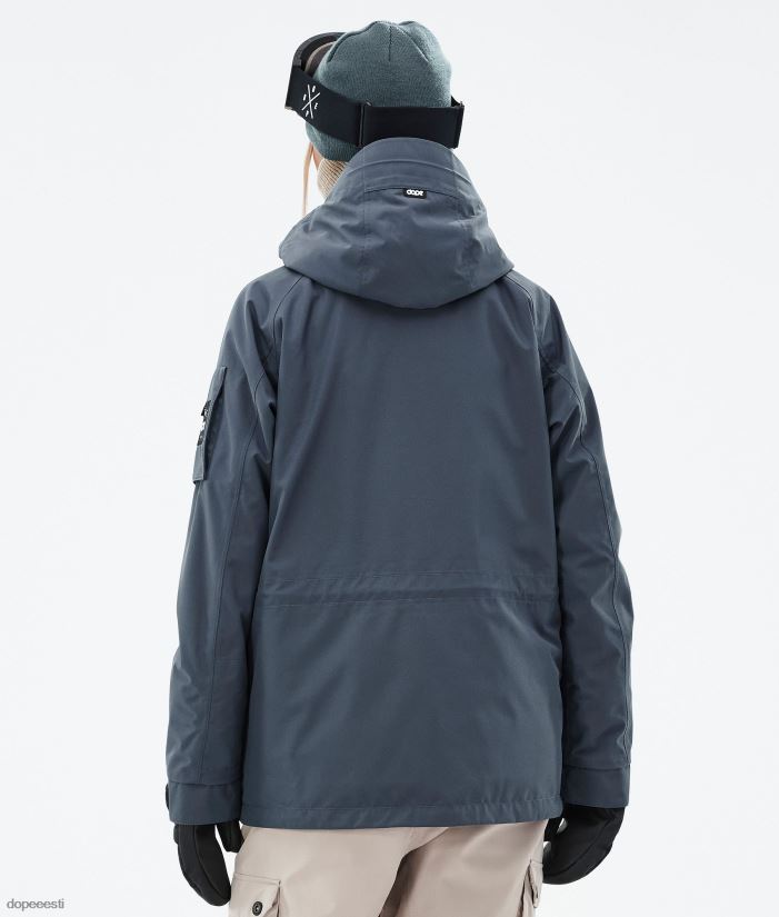 Dope Snow Eesti - naised annok w lumelaua jope Dope metallist sinine B62VTF563 - Image 8