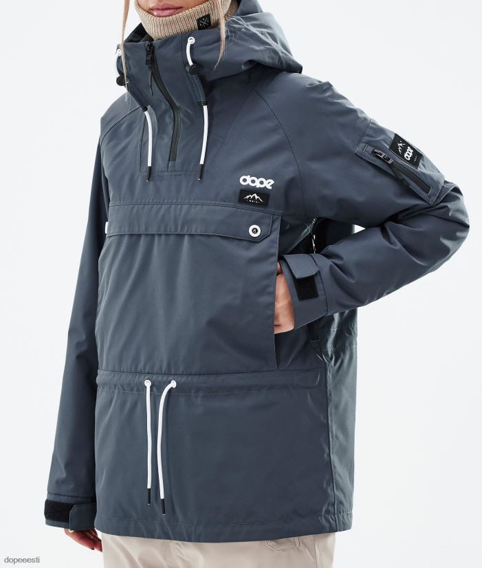 Dope Snow Eesti - naised annok w lumelaua jope Dope metallist sinine B62VTF563 - Image 9