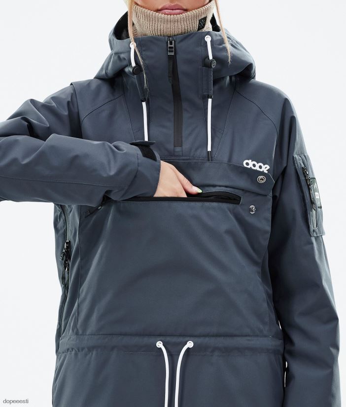 Dope Snow Eesti - naised annok w lumelaua jope Dope metallist sinine B62VTF563 - Image 10