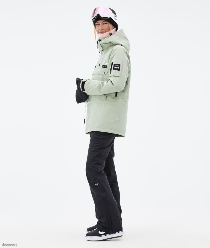 Dope Snow Eesti - naised annok w lumelaua jope Dope pehme roheline B62VTF566 - Image 3