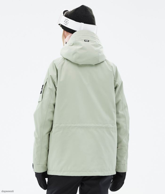 Dope Snow Eesti - naised annok w lumelaua jope Dope pehme roheline B62VTF566 - Image 8
