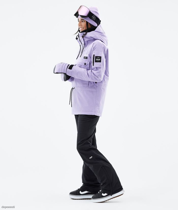 Dope Snow Eesti - naised annok w lumelaua jope Dope pleekinud violetne B62VTF527 - Image 5