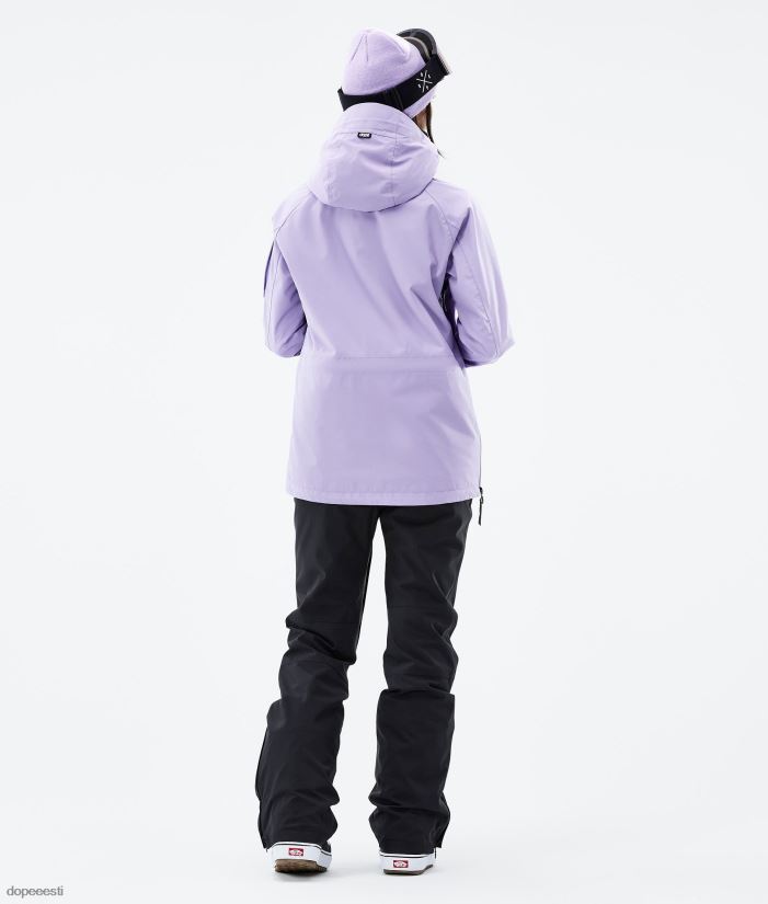 Dope Snow Eesti - naised annok w lumelaua jope Dope pleekinud violetne B62VTF527 - Image 6