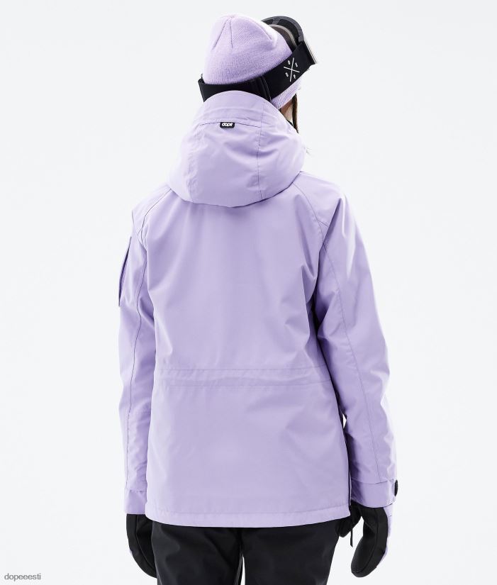 Dope Snow Eesti - naised annok w lumelaua jope Dope pleekinud violetne B62VTF527 - Image 7