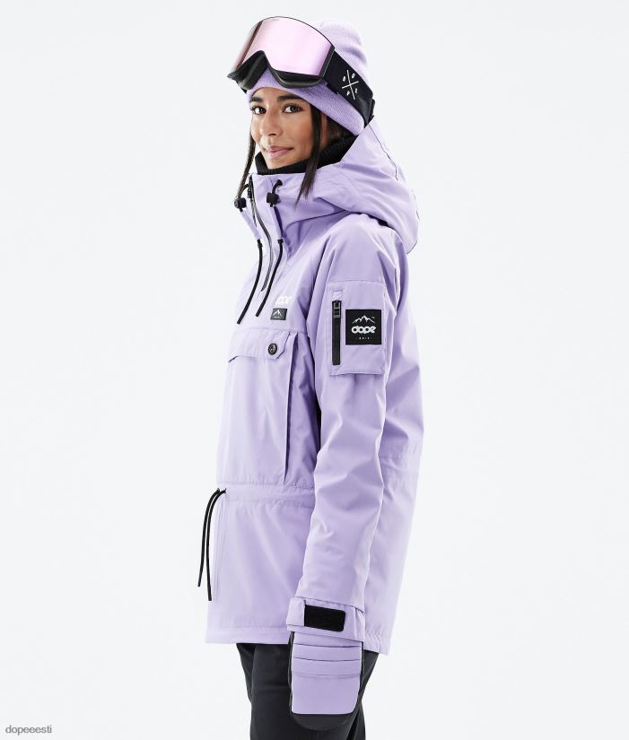 Dope Snow Eesti - naised annok w lumelaua jope Dope pleekinud violetne B62VTF527 - Image 8