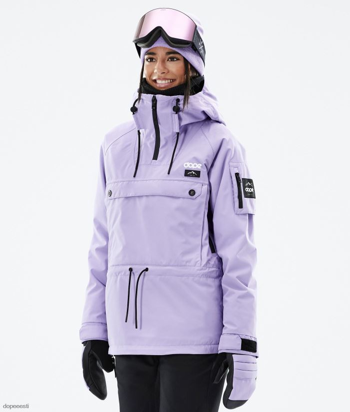 Dope Snow Eesti - naised annok w lumelaua jope Dope pleekinud violetne B62VTF527 - Image 1