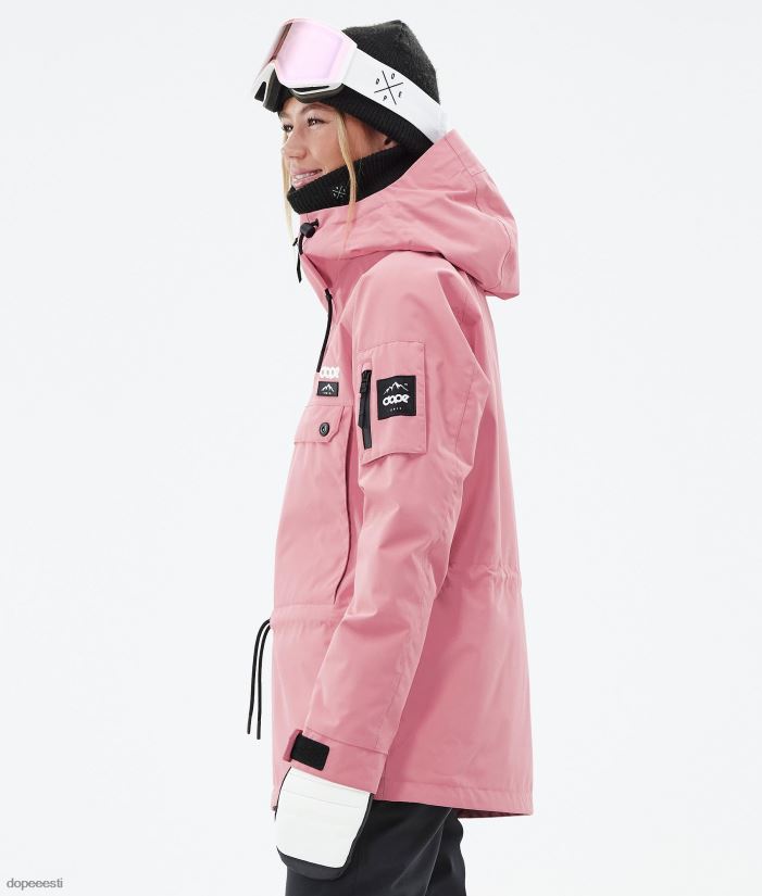 Dope Snow Eesti - naised annok w lumelaua jope Dope roosa B62VTF526 - Image 5