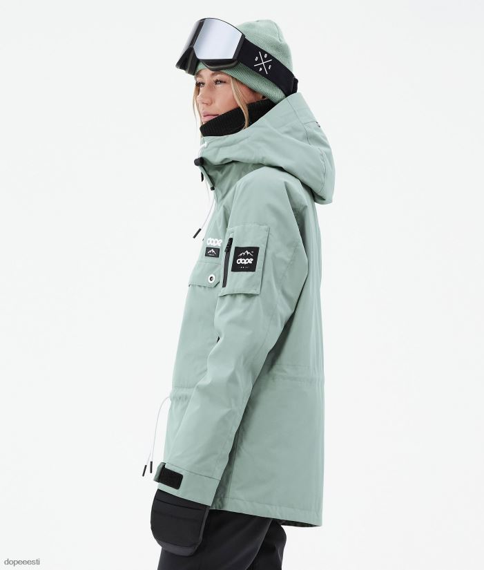 Dope Snow Eesti - naised annok w lumelaua jope Dope tuhmunud roheline B62VTF536 - Image 5
