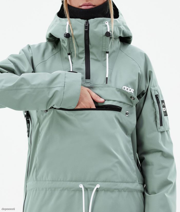 Dope Snow Eesti - naised annok w lumelaua jope Dope tuhmunud roheline B62VTF536 - Image 8
