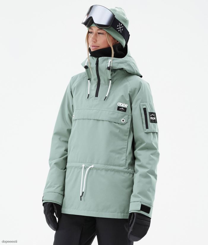 Dope Snow Eesti - naised annok w lumelaua jope Dope tuhmunud roheline B62VTF536 - Image 1