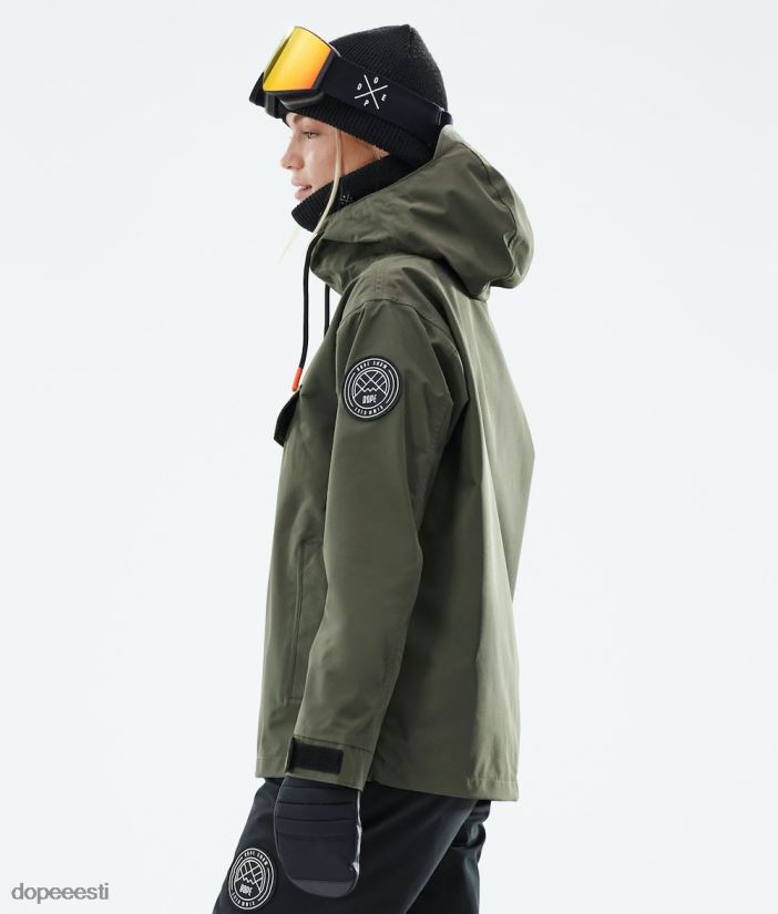 Dope Snow Eesti - naised blizzard w 2021 lumelaua jope Dope oliiviroheline B62VTF573 - Image 7