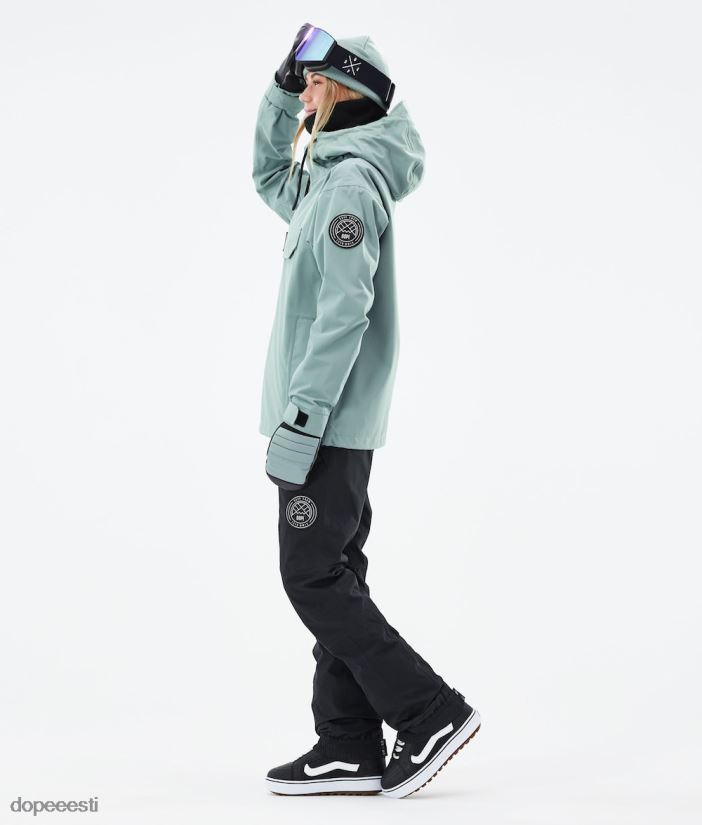 Dope Snow Eesti - naised blizzard w 2021 lumelaua jope Dope tuhmunud roheline B62VTF643 - Image 5
