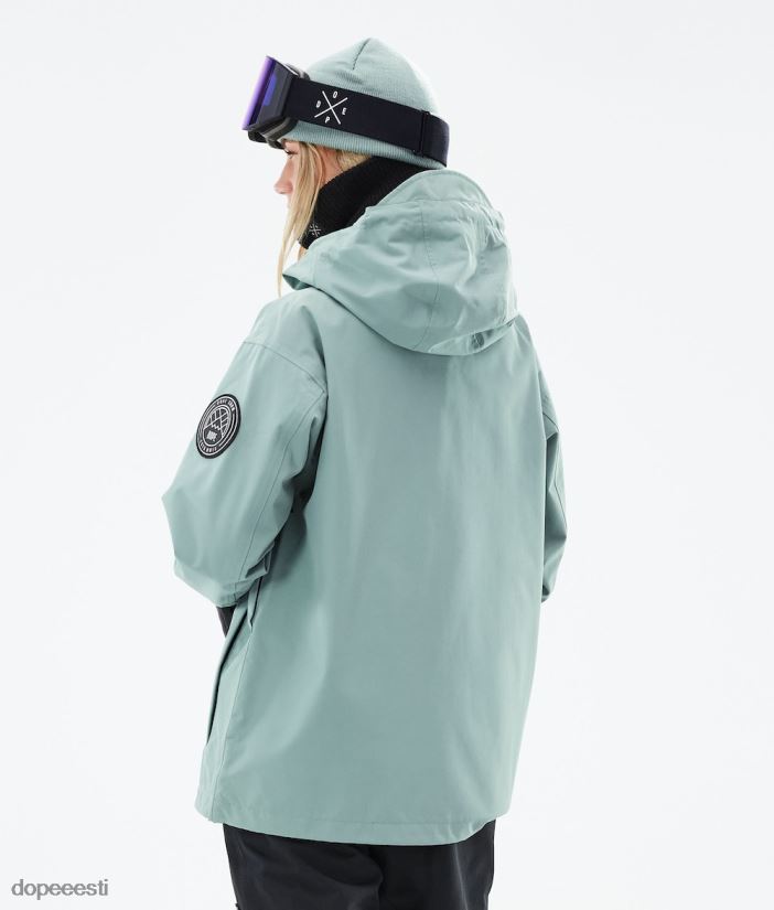 Dope Snow Eesti - naised blizzard w 2021 lumelaua jope Dope tuhmunud roheline B62VTF643 - Image 8