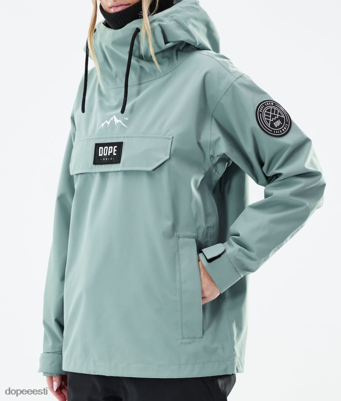 Dope Snow Eesti - naised blizzard w 2021 lumelaua jope Dope tuhmunud roheline B62VTF643 - Image 9
