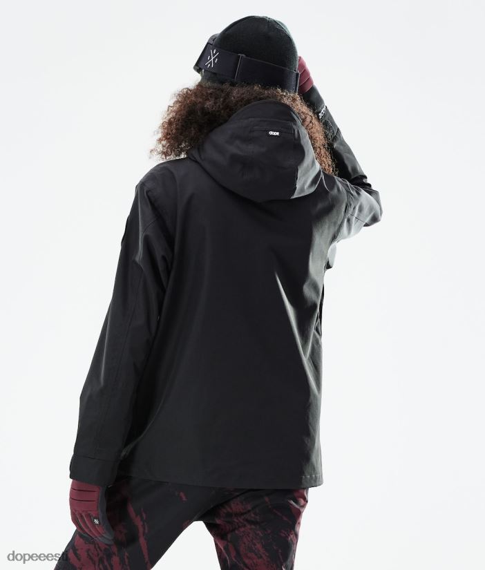 Dope Snow Eesti - naised blizzard w full zip 2021 lumelaua jope Dope must B62VTF662 - Image 11