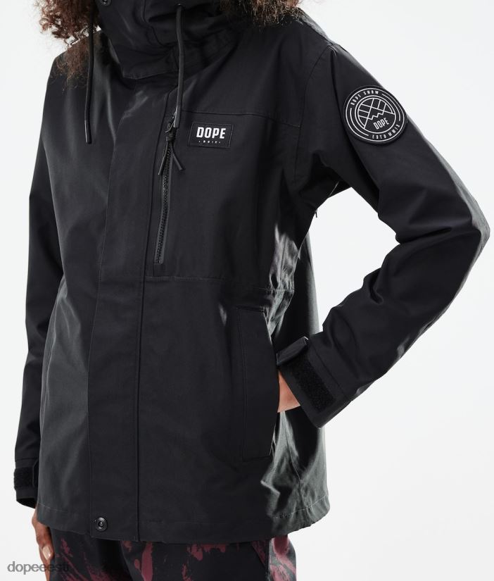 Dope Snow Eesti - naised blizzard w full zip 2021 lumelaua jope Dope must B62VTF662 - Image 12