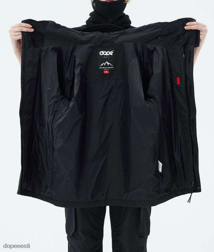 Dope Snow Eesti - naised blizzard w full zip 2021 lumelaua jope Dope must B62VTF662 - Image 3