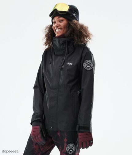 Dope Snow Eesti - naised blizzard w full zip 2021 lumelaua jope Dope must B62VTF662