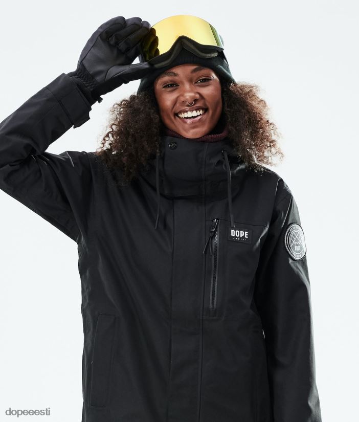 Dope Snow Eesti - naised blizzard w full zip 2021 lumelaua jope Dope must B62VTF662 - Image 6
