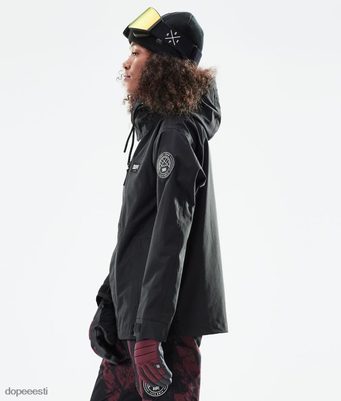 Dope Snow Eesti - naised blizzard w full zip 2021 lumelaua jope Dope must B62VTF662 - Image 10