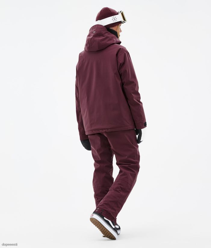 Dope Snow Eesti - naised blizzard w lumelaua jope Dope Burgundia B62VTF540 - Image 6