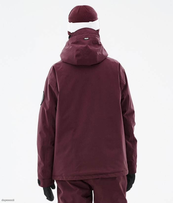 Dope Snow Eesti - naised blizzard w lumelaua jope Dope Burgundia B62VTF540 - Image 8