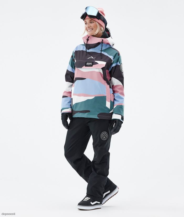 Dope Snow Eesti - naised blizzard w lumelaua jope Dope killud helesinine summutatud roosa B62VTF545 - Image 11