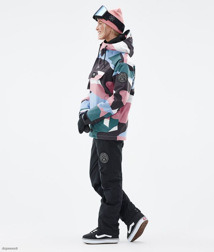 Dope Snow Eesti - naised blizzard w lumelaua jope Dope killud helesinine summutatud roosa B62VTF545 - Image 3