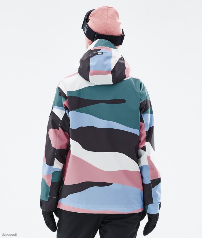 Dope Snow Eesti - naised blizzard w lumelaua jope Dope killud helesinine summutatud roosa B62VTF545 - Image 8