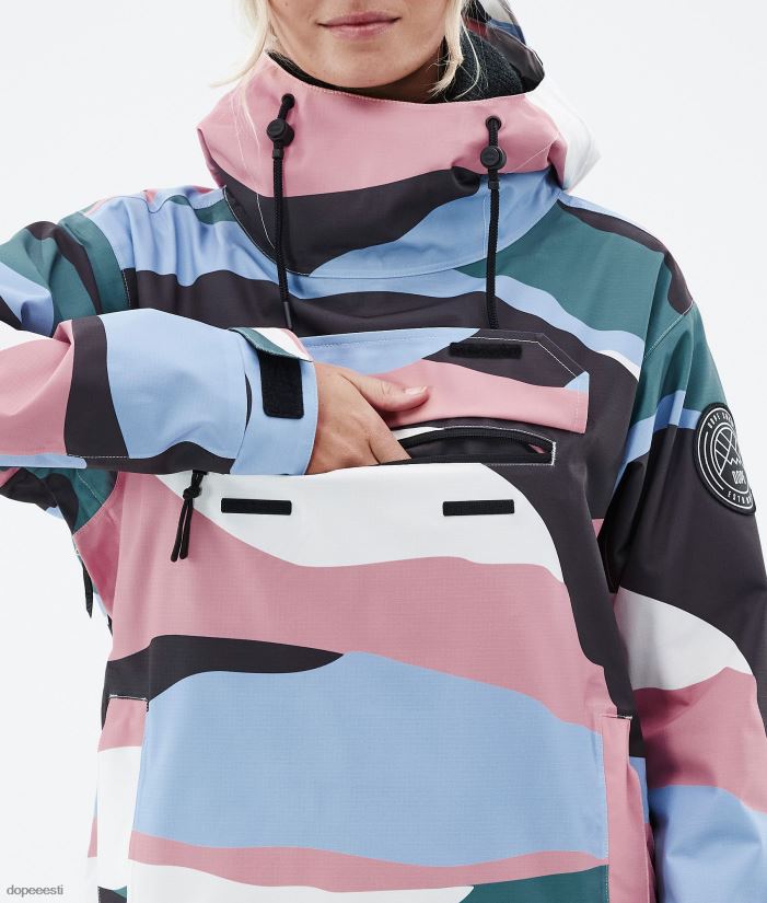 Dope Snow Eesti - naised blizzard w lumelaua jope Dope killud helesinine summutatud roosa B62VTF545 - Image 10