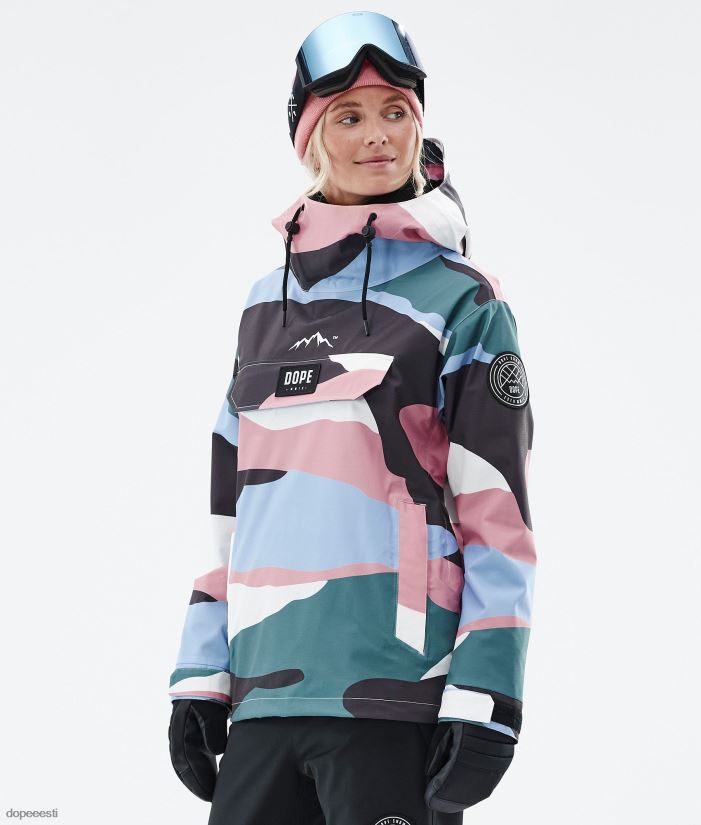 Dope Snow Eesti - naised blizzard w lumelaua jope Dope killud helesinine summutatud roosa B62VTF545 - Image 1