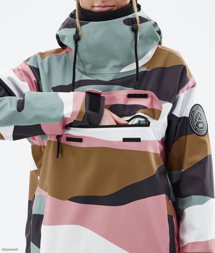 Dope Snow Eesti - naised blizzard w lumelaua jope Dope killud kulla summutatud roosa B62VTF519 - Image 2