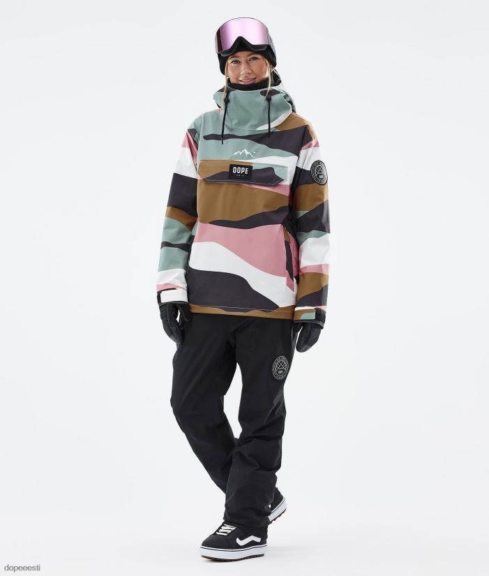 Dope Snow Eesti - naised blizzard w lumelaua jope Dope killud kulla summutatud roosa B62VTF519 - Image 4