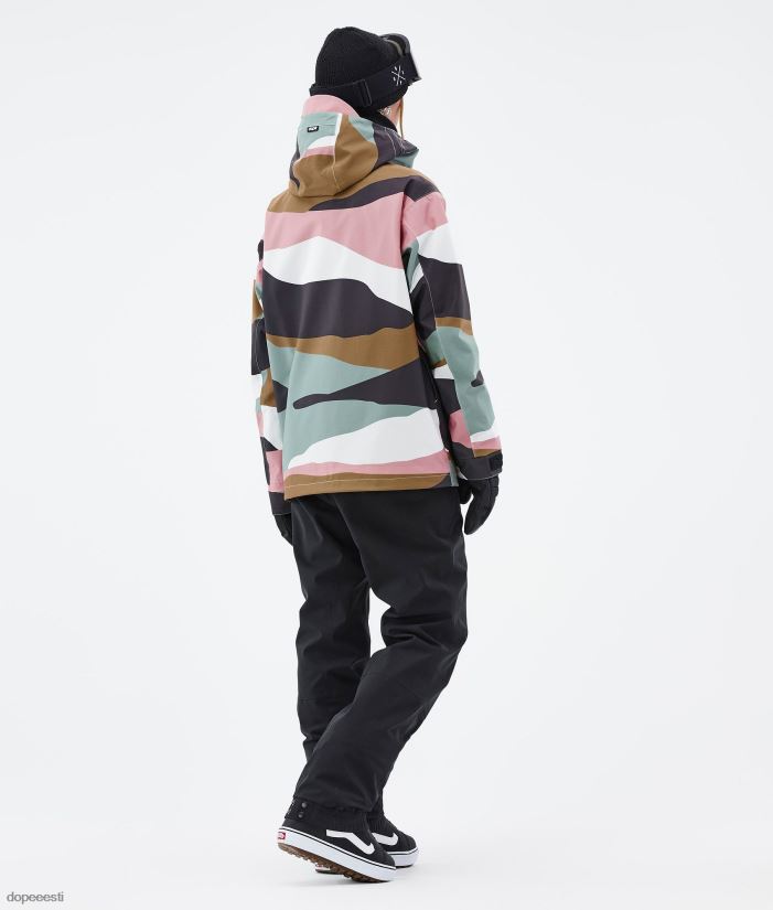 Dope Snow Eesti - naised blizzard w lumelaua jope Dope killud kulla summutatud roosa B62VTF519 - Image 6