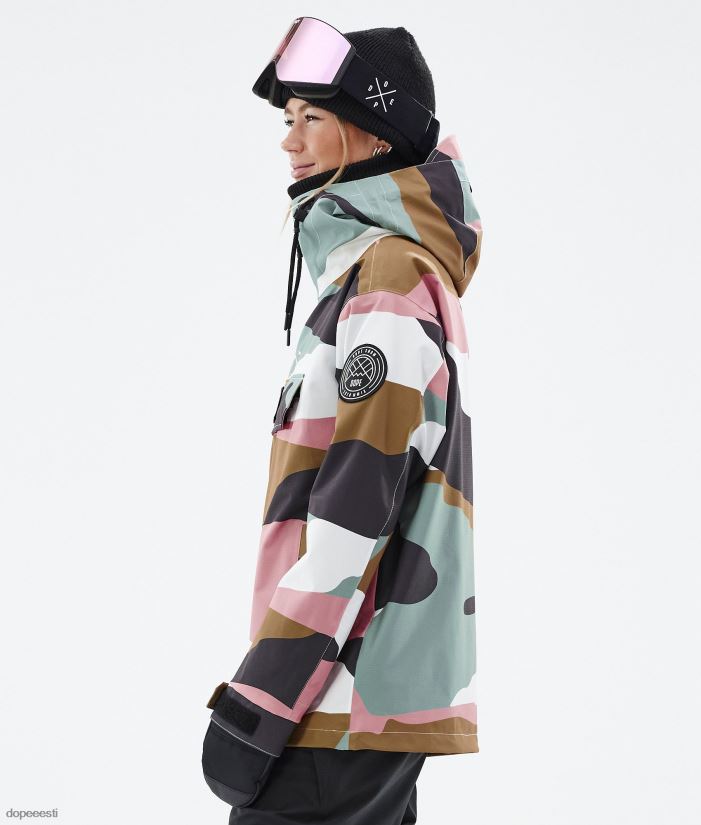 Dope Snow Eesti - naised blizzard w lumelaua jope Dope killud kulla summutatud roosa B62VTF519 - Image 7
