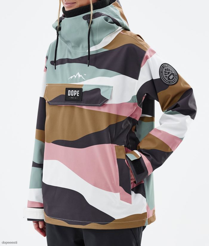 Dope Snow Eesti - naised blizzard w lumelaua jope Dope killud kulla summutatud roosa B62VTF519 - Image 9