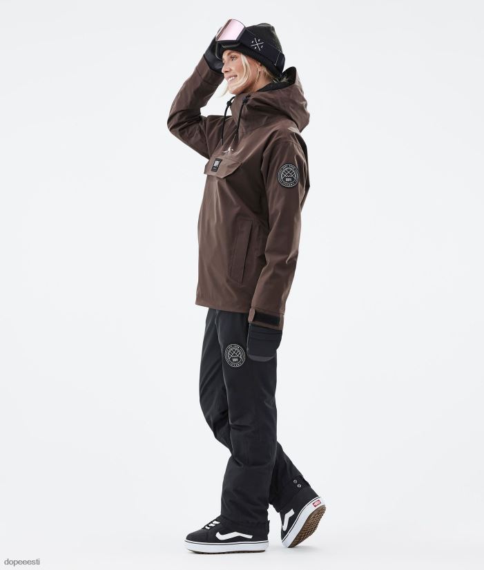 Dope Snow Eesti - naised blizzard w lumelaua jope Dope pruun B62VTF605 - Image 3