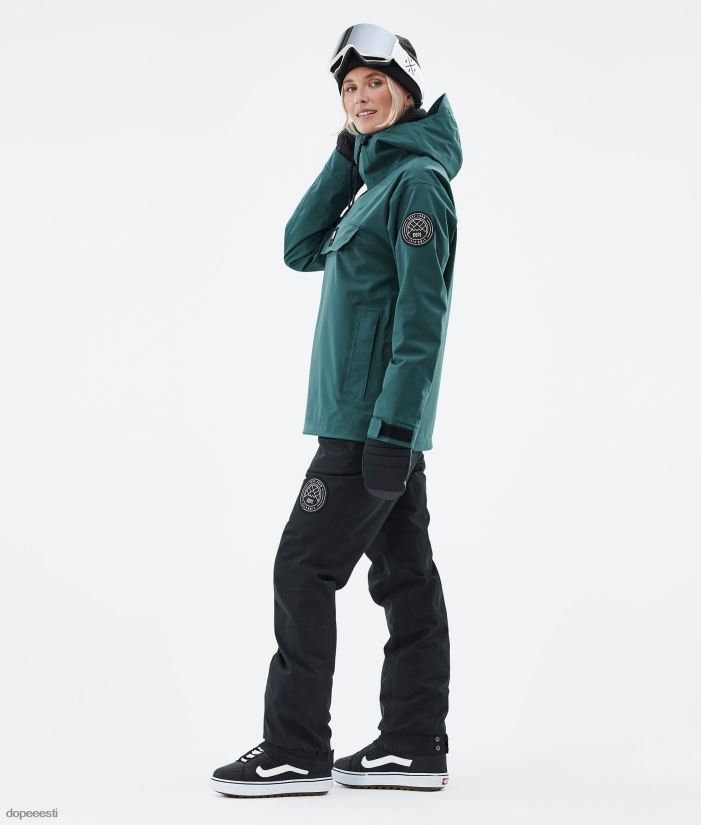 Dope Snow Eesti - naised blizzard w lumelaua jope Dope pudel roheline B62VTF559 - Image 3