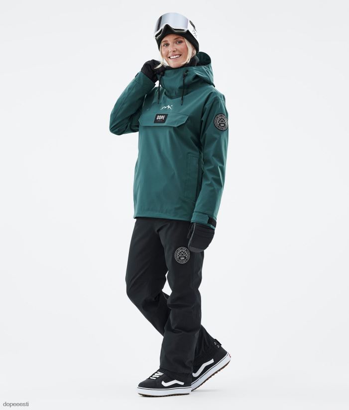 Dope Snow Eesti - naised blizzard w lumelaua jope Dope pudel roheline B62VTF559 - Image 4